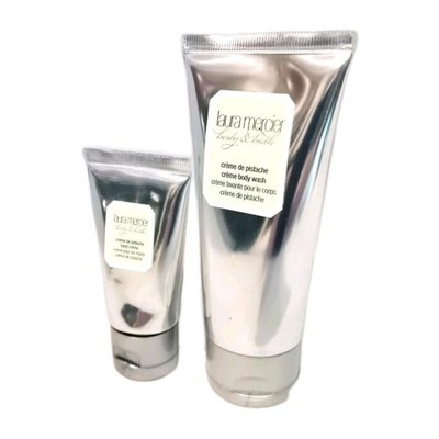 CREME DE PISTACHE Creme Body Wash & Hand Creme Laura Mercier 3oz and 1oz New!