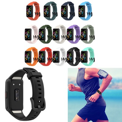 For Huawei Honor Band 6 21mm TPU Watch Band Wrist Strap Bracelet Replacement