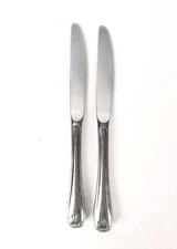 Gorham GORHAM SHELL Modern Dinner Knife 9-1/4" Stainless 18/8 Flatware EUC