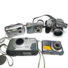 5x Kodak Digital Cameras Job Lot - EasyShare C813 Z650 C813 CX6200 DC3400