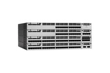 Cisco 3850 24 100Mbps/1/2.5/5/10 Gbps UPOE Ethernet ports, with 1100W AC power