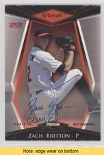 2011 TRISTAR Pursuit Gold Auto 25/111 Zach Britton #7 Auto READ 0af