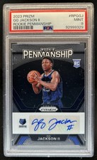 2023-24 Panini Prizm GG Jackson II Rookie Penmanship RC Auto #RP-GGJ PSA 9