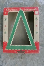Vintage George Franke Christmas Tree Ornament EMPTY BOX ONLY Made in the USA
