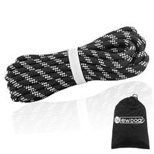 NewDoar Static Climbing Rope - 8mm 5/16c / 10mm 3/8   Double Braid Acce