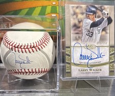 Larry Walker Rookie Cards Checklist and Autographed Memorabilia Guide 48