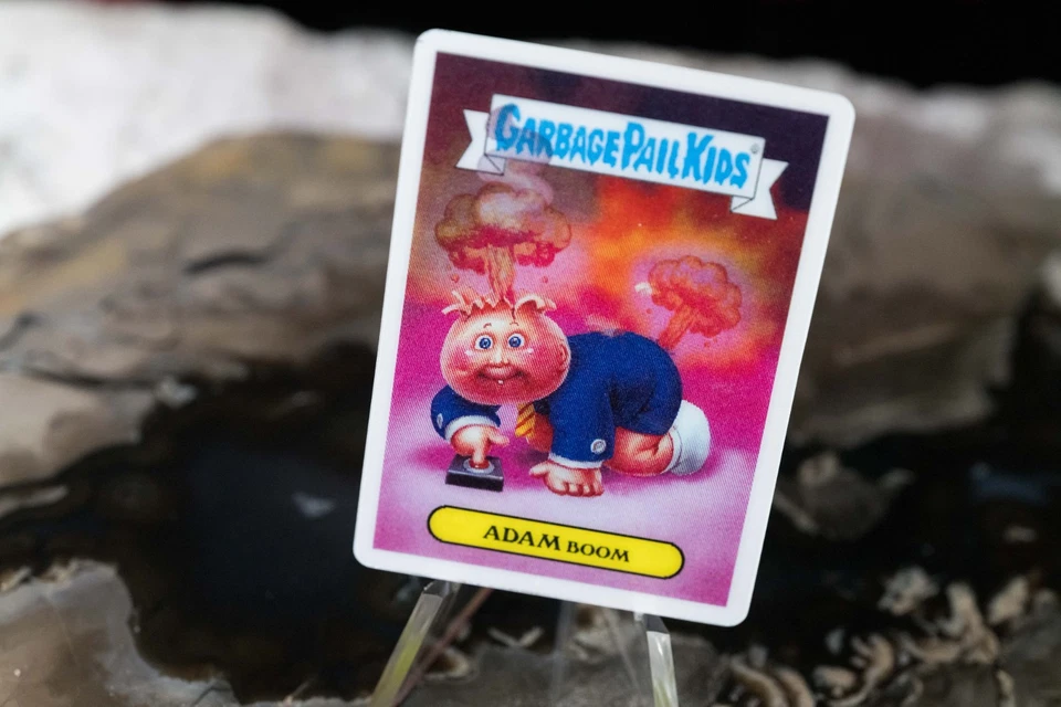 Garbage Pail Kids Adam Boom 2010 Flashback Series 1 3D Loco Motion Lenticular - Image 4 of 4