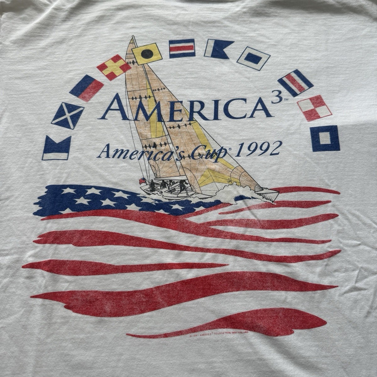 第34回アメリカスカップ パーカー Vintage 1992 America's Cup AMERICA³ Sailor T-Shirt XL | eBay