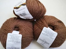 3  100g Cascade Yarns 220 Worsted Superwash Wool. 1920 Pumpkin Spice. Lot 7H2645