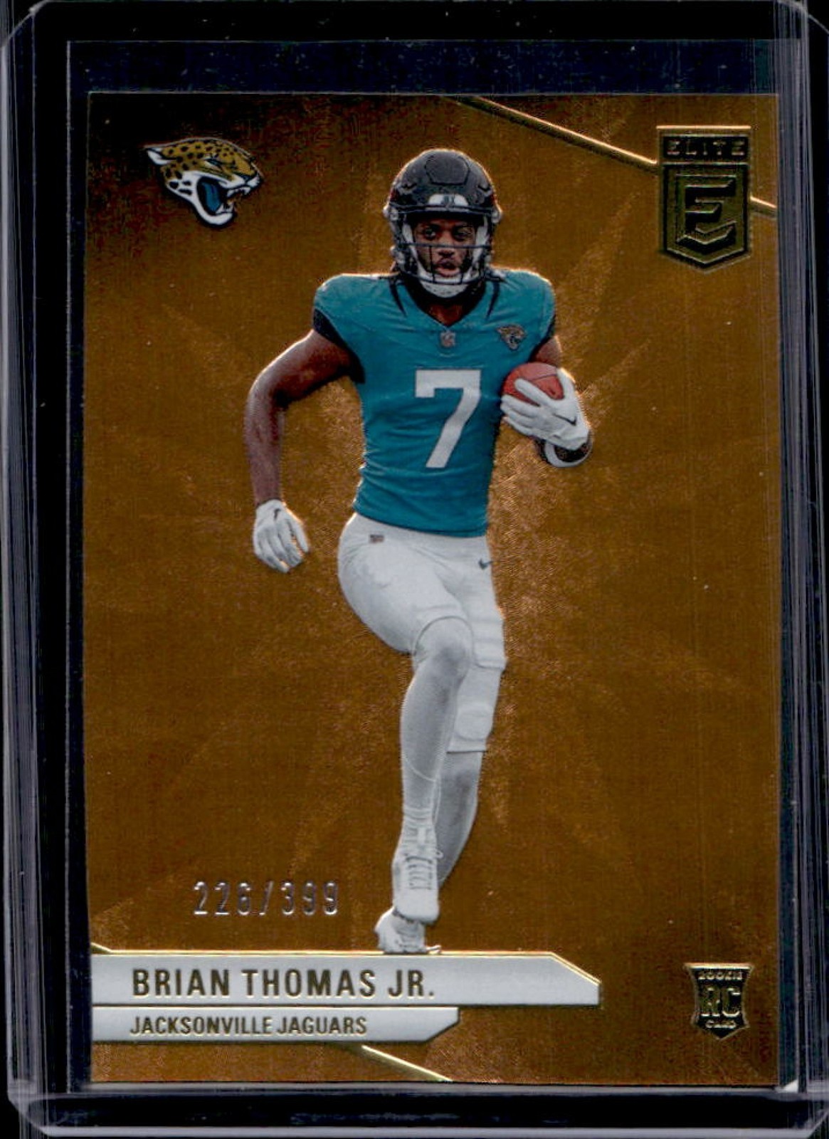 2024 Panini Donruss Elite Brian Thomas Jr. Orange Rookie RC #/399 Jaguars