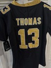 Nike NFL New Orleans Saints Michael Thomas #13 On-Field Jersey Black/Gold M — photo 3