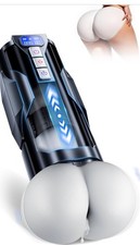 Male Masturbaters Automatic HandsFree Rotating Cup Thrusting Stroker Lubricants