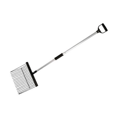 Iron Gabel Fork Equestrian -Werkzeug zum Aufnehmen von Gülle Farm Gras und