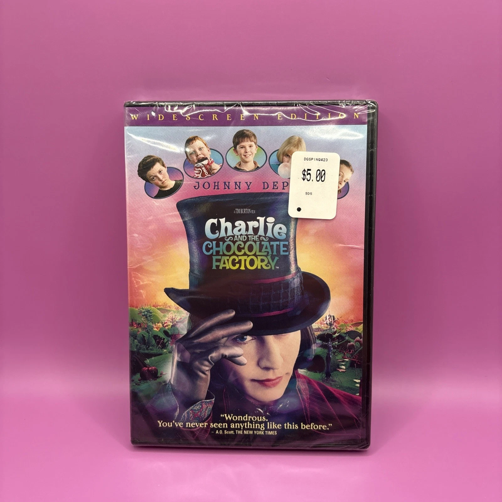 Charlie and the Chocolate Factory (DVD, 2005)