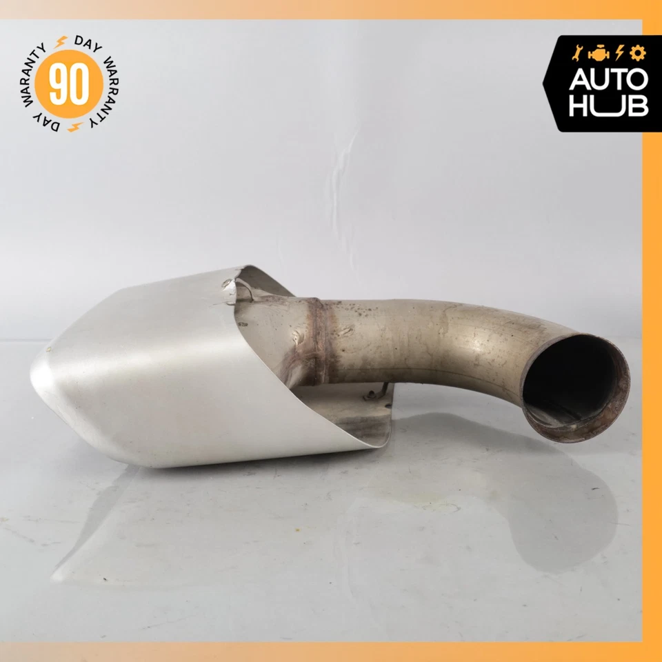 Juego de puntas silenciadores de escape 11-14 Porsche Cayenne 958 S 4,8 L V8 7P5253681 OEM Foto 4 de 4