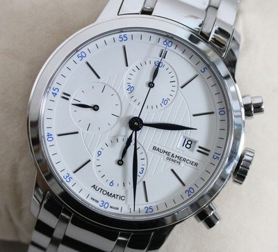 Baume & Mercier Classima 65815 Automatic Chronograph Men's Watch Stainless Steel