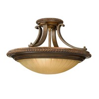 Deckenleuchte Anabell 5 Bronze Gold Ø46Cm Design Lampe Wohnzimmer Schlafzimmer