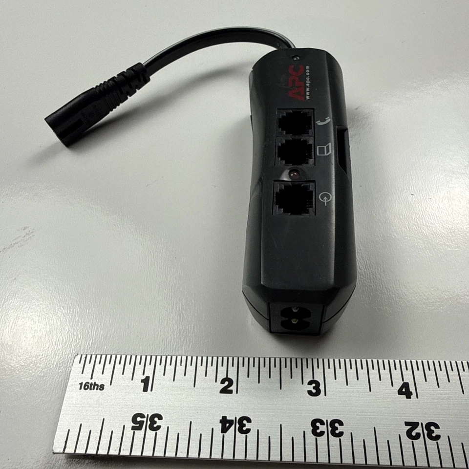 APC PNOTEPRO Mobile Surge Protector for Laptop Power + Phone Network RJ11 RJ45 - Image 4 of 4