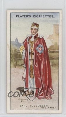 1927 Player's Gilbert and Sullivan Series 2 Tobacco Lord Tolloller #16 0c6