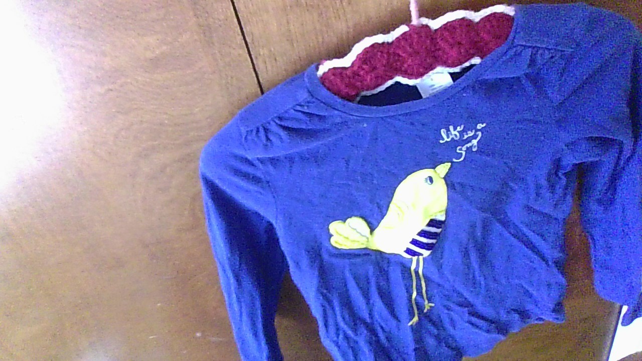 BEADED BIRD Gymboree "Life is a Song" T-Shirt Yellow/Navy Sz 6 Happy Sing Music image 9
