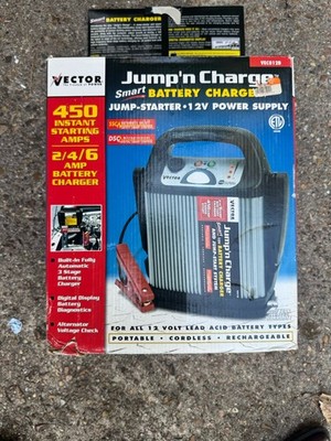 Vector Start-It 300 Amp Jump Starter 12 Volt DC Power Supply New In Box