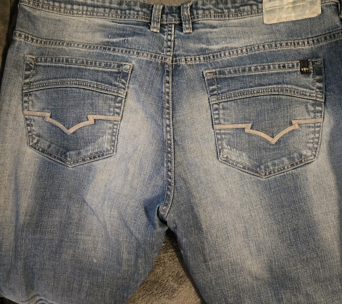 Buffalo David Bitton King-X Slim Fit Boot Cut Jeans 40&times;32  