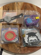 Set of 4 - 1995 Mighty Morphin Power Rangers McDonalds Happy Meal Toys