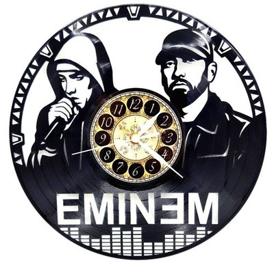 EMINEM | Vinyl Record Clock | Unique Wall Music Art Gift | FREE SHIPPING