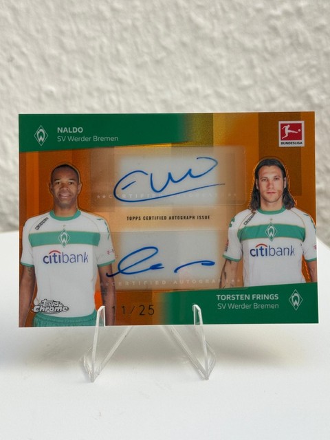 Naldo & Torsten Frings Dual Auto 11/25 SV Werder Bremen Topps BL Chrome 2026 RAR