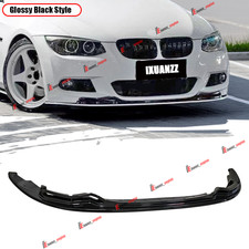 Frontlippe Frontspoiler Schwarz Glanz für BMW 3er E92 E93 M-Paket LCI 2010-2013