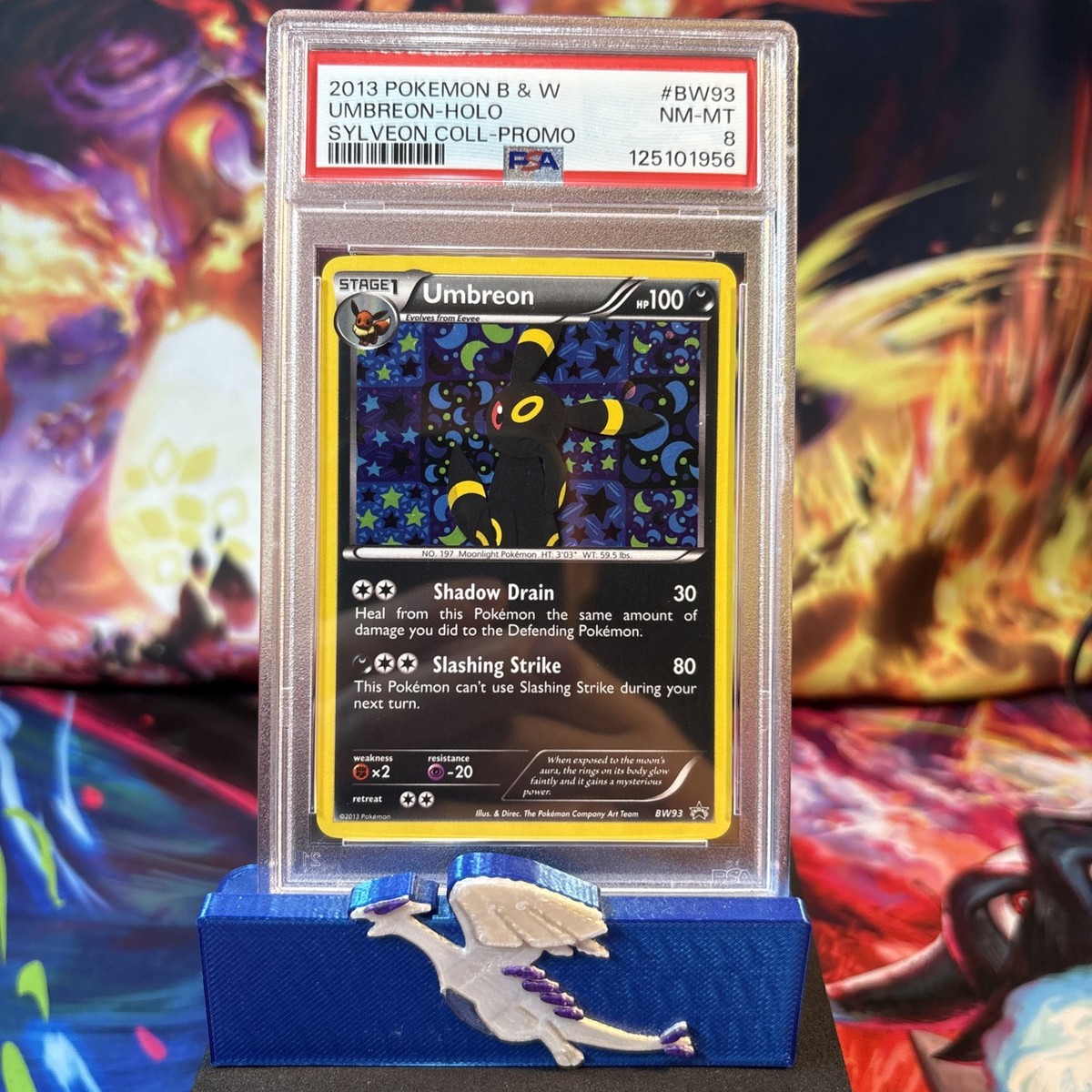 pokemon umbreon promo card Umbreon Black And White Umbreon Promo PSA 8