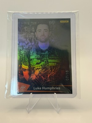 Luke Humphries Panini PDC Premier League 2025 Dart Darts Portrait Lighting 07/16