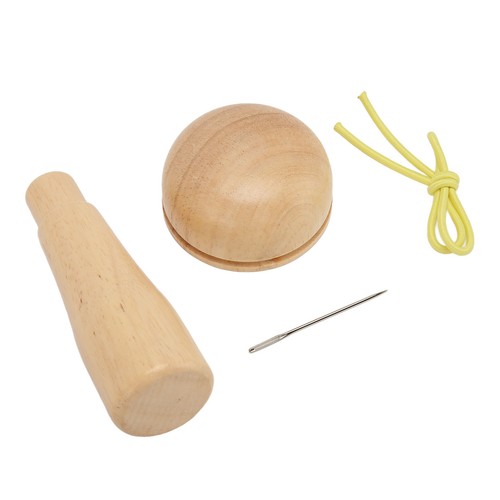 Darning Mushroom Kit Wooden Darning Mushroom Needle Sewing Tools - Picture 22 of 24