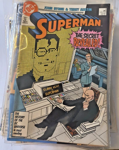 Lot of 59 Vintage DC Superman Comics 1987-1990 *List in Photos*