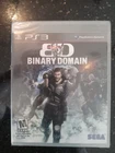 Binary Domain 2012 Sony PlayStation 3 PS3 Sealed