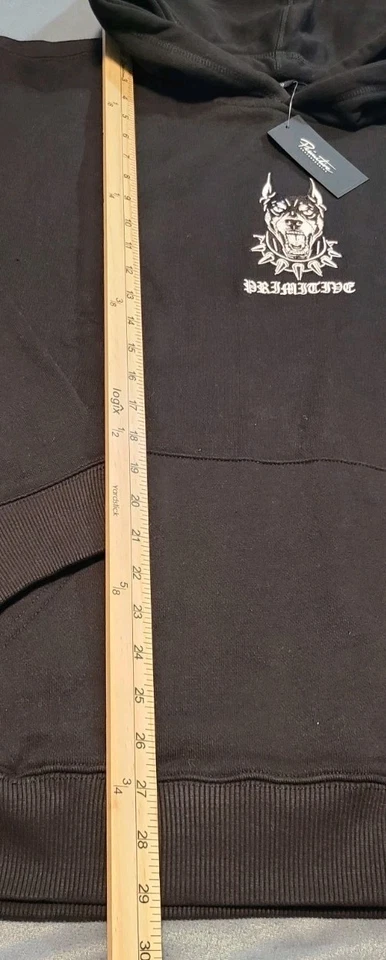 Primitive Skatewear SEPULVEDA BOXY HOOD Embroidered Men's Size 2XL Unisex NWT - Image 4 of 4