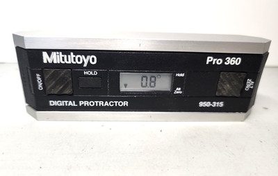 Mitutoyo 950-315 Pro 360 Digital Protractor W Case Pre-Owned