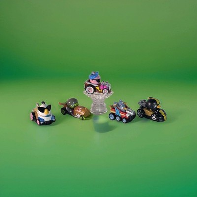 Lot of 5 Angry Birds Go! Kart Racers Cars Telepods & QR code reader.