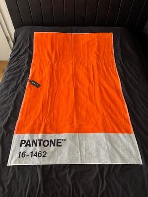 Pantone Strandtuch Orange 100% Baumwolle 100x160cm NEU