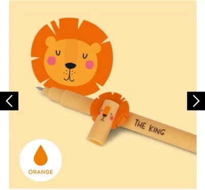 Legami Löschbarer Gelstift Stift Löwe (Lion) - NEU -