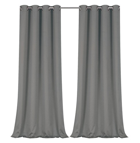 2 Pack: 100% Hotel Blackout Thermal Insulated Grommet Curtains - Assorted Colors - Picture 6 of 32