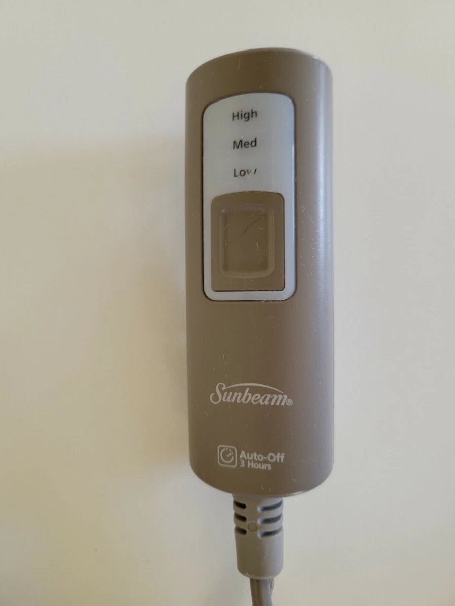 Sunbeam 3-Hour Auto Off Style T85B Electric Blanket Power Supply Plug 3  Prong | eBay