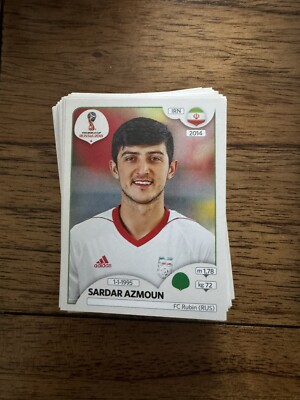 Panini World Cup Russia 2018 Pink Backs 00-179