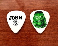 Rare John 5 2016 Tour "Creature From The Black Lagoon" Guitar Pick Rob Zombie