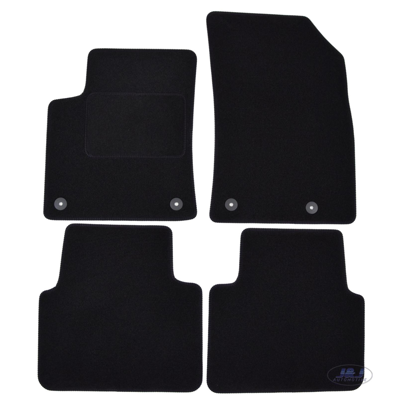 Tapis de sol velours pour Opel Crossland X depuis 2017 idéal pour trajets en famille