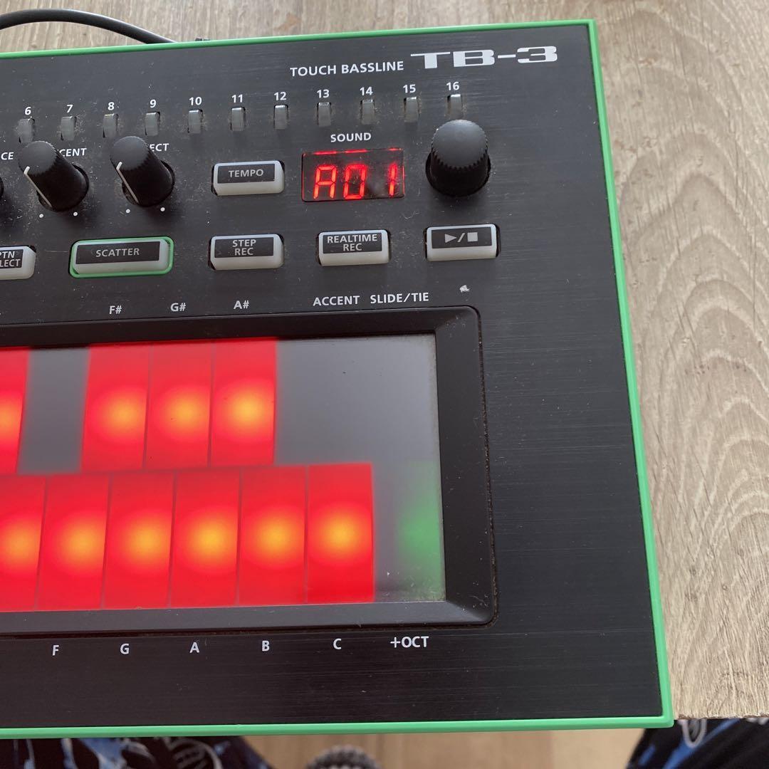 Roland TB-3 Touch Bass Synthesizer Bassline Used Free ship