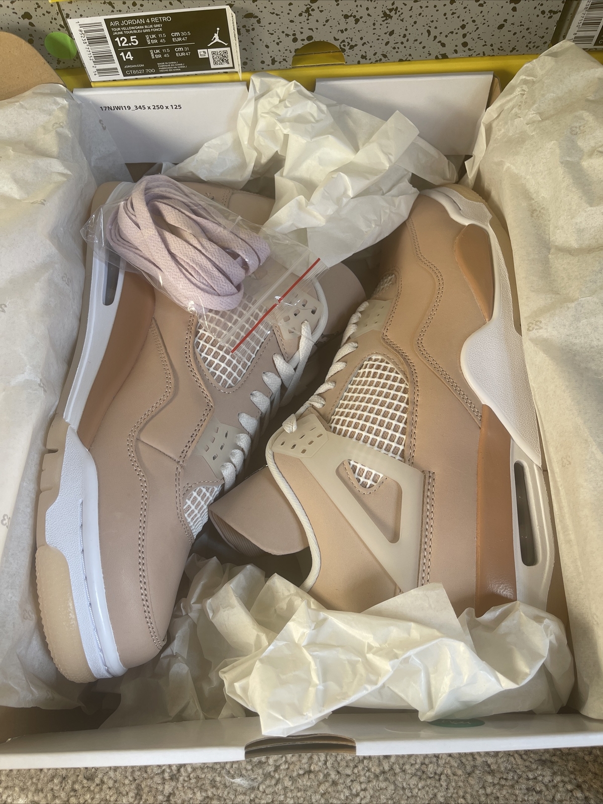 jordan 4 shimmer size 12