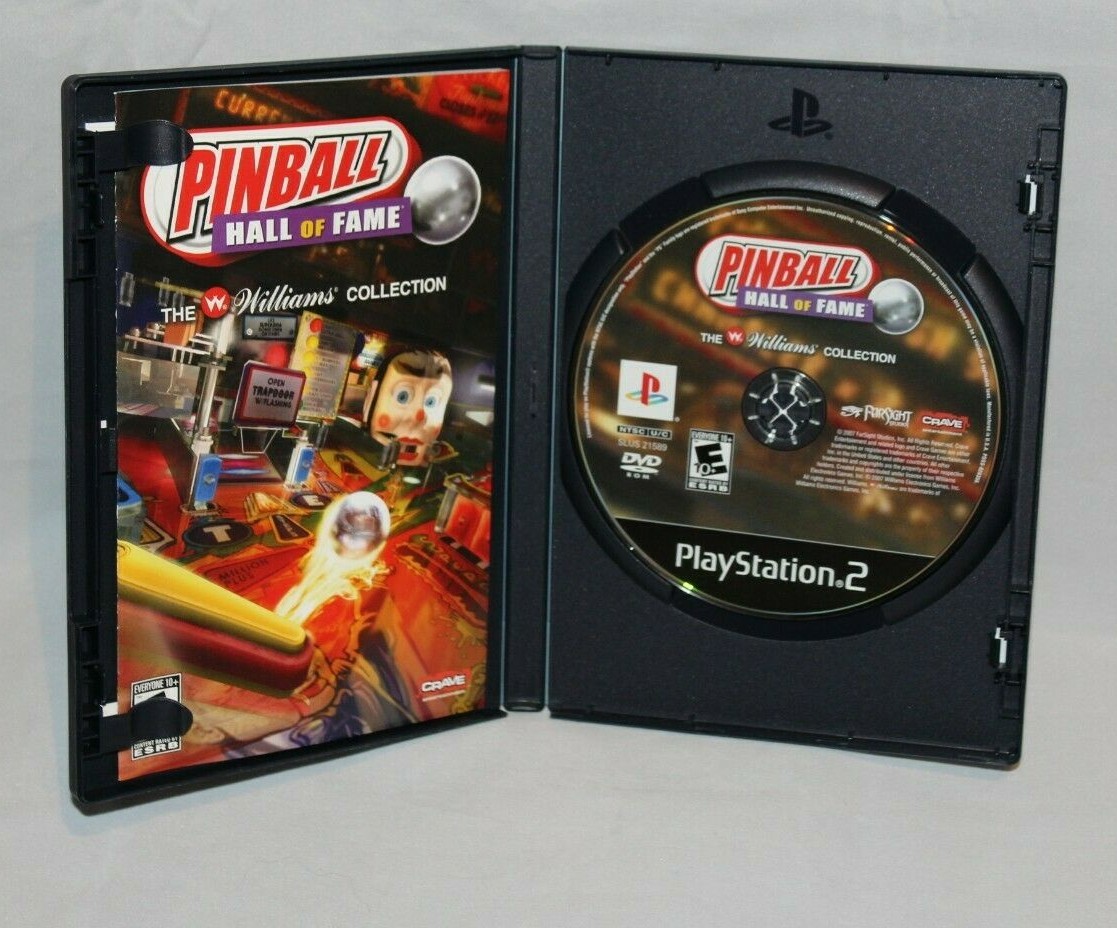 Pinball Hall of Fame The Williams Collection (PlayStation 2) PS2 Game
