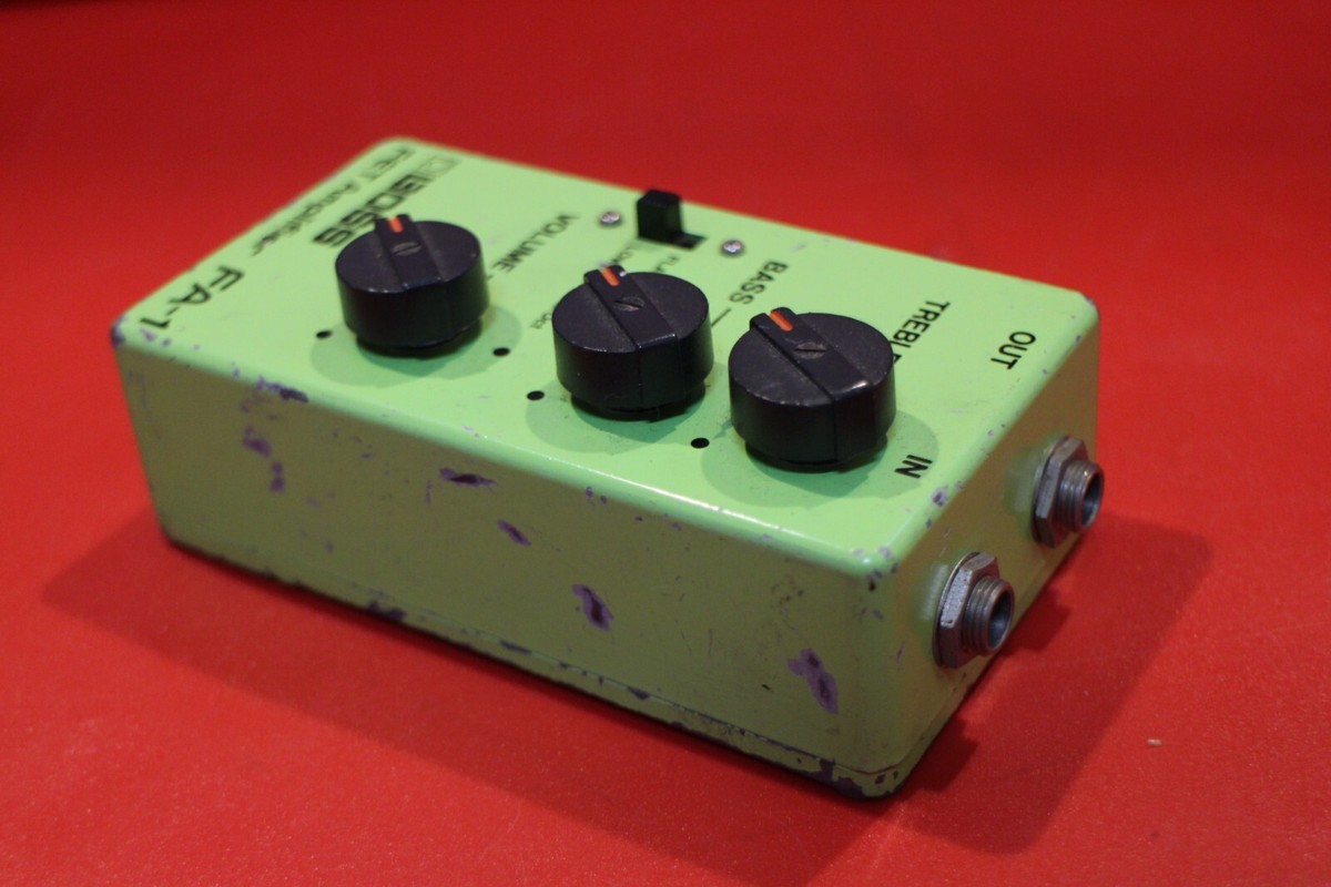 Vintage Boss FA-1 FET Amplifier Clean Booster Compact Pedal Roland