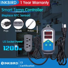 Inkbird 306 Digital Temperature Controller Heater Thermostat Switch Timer 110V 